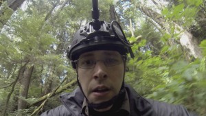 WASH.- Michael Barden's helmet cam. (Photo Credit: National Geographic Channels/ Eyeworks USA)