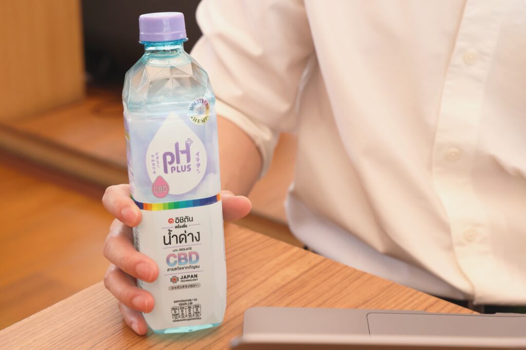 น้ำด่างพลัส CBD จากอิชิตัน