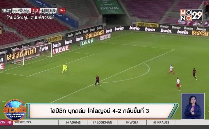 ผลการแข่งขันฟุตบอลบุนเดสลีกา 02-06-63