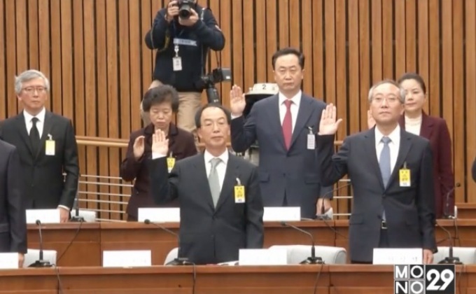 รัฐสภาเกาหลีใต้สอบคดี ปธน.รับมือเรือเซวอลล่ม