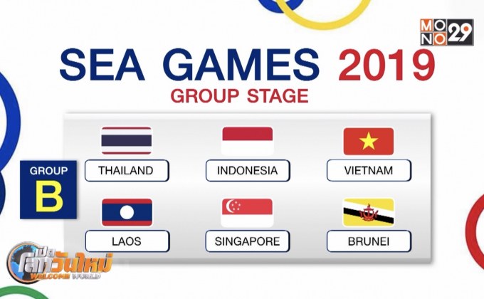 เปิดโผแบ่งสายฟุตบอลซีเกมส์ 2019