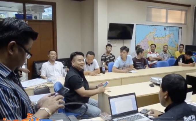 จับชาวจีน 14 คน ลักลอบทำงานก่อสร้างที่เมืองพัทยา
