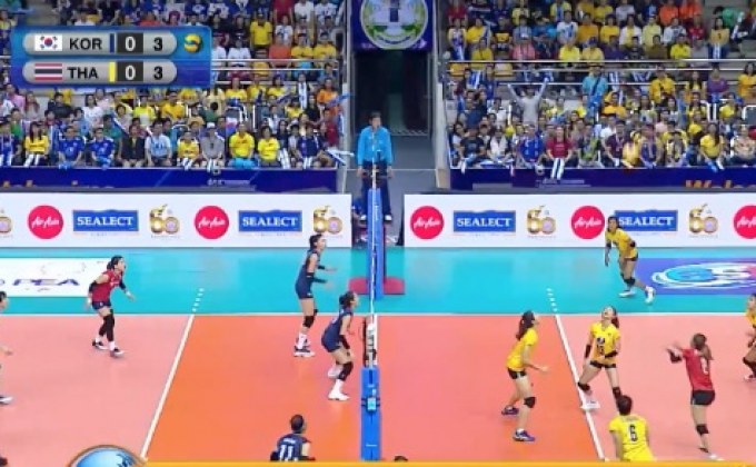 ลูกยางสาวไทยพ่ายโสมขาวชวดโอลิมปิก