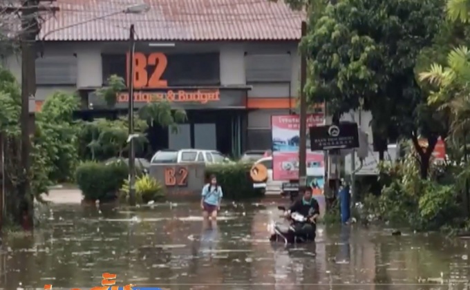 น้ำทะลักท่วมตัวเมืองเชียงใหม่ -นครสวรรค์