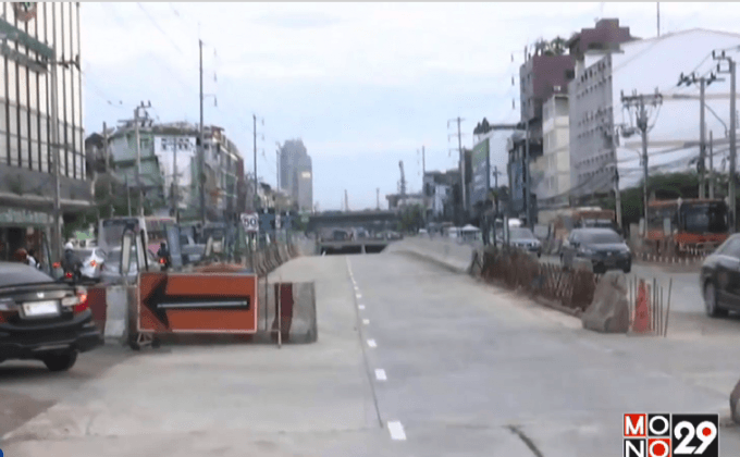 เปิดใช้อุโมงค์ทางลอดแยกมไหสวรรย์วันนี้