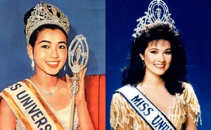 ย้อมชมภาพ 2 นางงามไทย ที่เคยครอง มงกุฎ นางงามจักรวาล