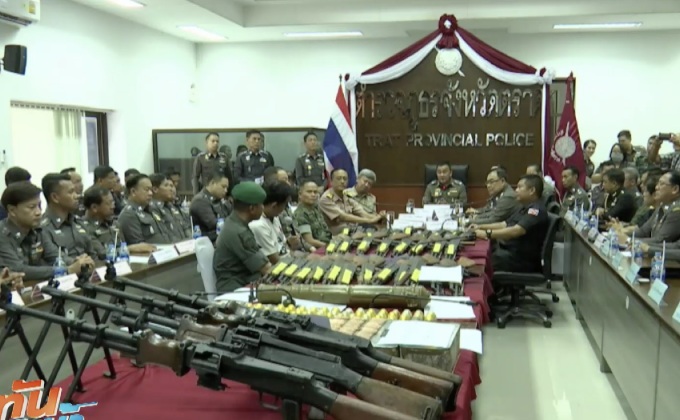 ตำรวจรับตัว “ร.ต.เสมา” นายหน้าค้าอาวุธสงคราม