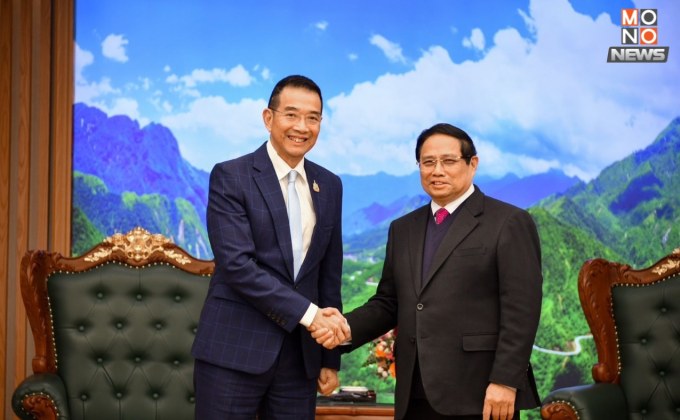 “มาริษ” สรุปผลการเยือนฮานอย พบนายกฯ และรมว.กต.เวียดนาม ส่งเสริมความร่วมมือ-หุ้นส่วนยุทธศาสตร์การค้า 2 ประเทศ