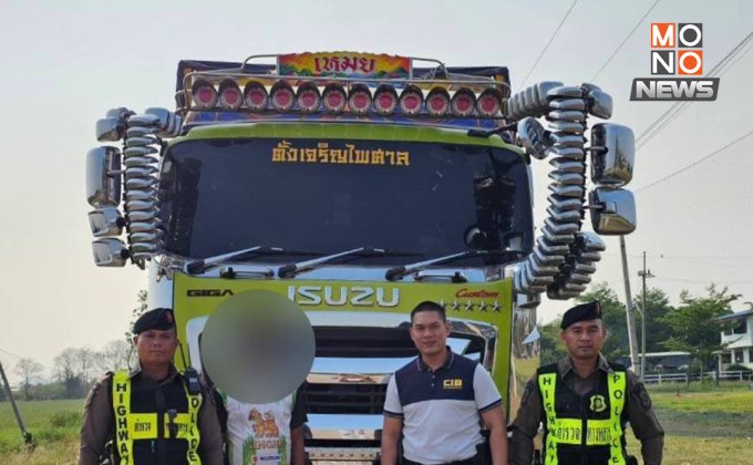 CIB จับรถพ่วงบรรทุกมันสับโชว์ใบชั่งปลอม น้ำหนักเกินกว่า 22 ตัน