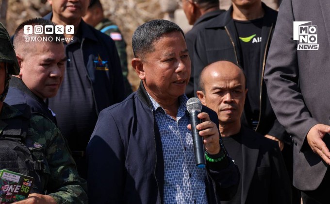รมช.กลาโหม ลงพื้นที่สุรินทร์ เร่งโครงสร้างพื้นฐานเสริมกำลังชายแดน