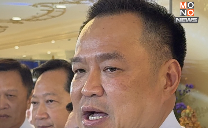 “อนุทิน” ปฏิเสธทราบกรณีรัฐมนตรี “พ” รับจำนำสร้อยจากดิว