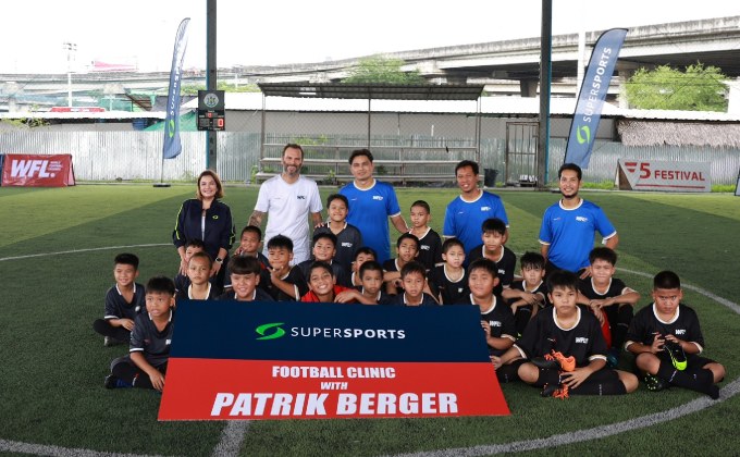 ซูเปอร์สปอร์ต ดึง “แบร์เกอร์” ตำนานหงส์แดง จัดร่วมเปิดแคมเปญ “LET’S CHEER WORLD SOCCER 2022”