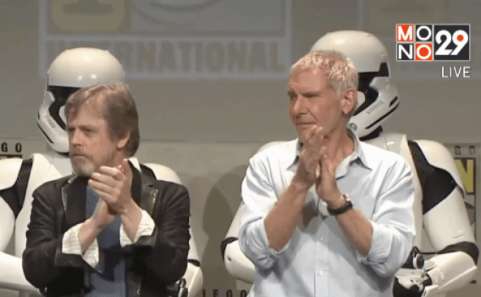 ไฮไลท์เด็ดจาก Star Wars ทำงาน Comic-Con แทบแตก