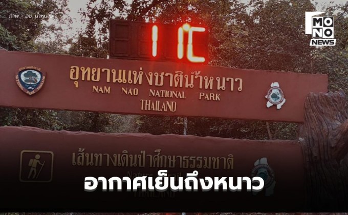 สภาพอากาศวันนี้ ไทยตอนบนยังอากาศเย็น-หนาว / ใต้ตอนล่าง ระวังฝนตกหนัก