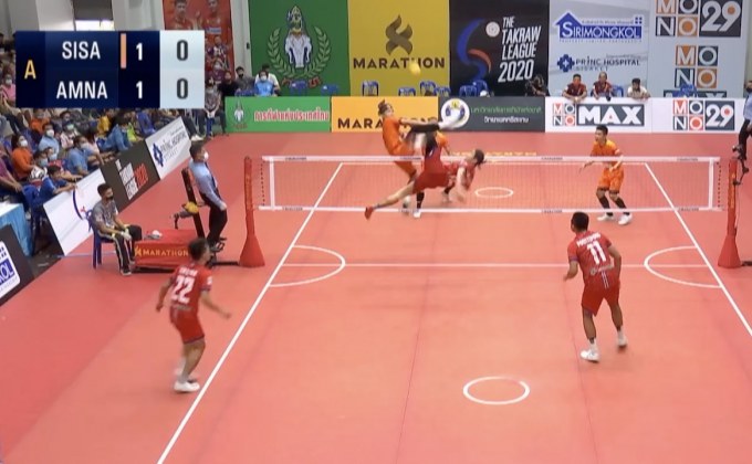 อำนาจฯบุกเฉือนศรีสะเกษสุดมันส์ 2-0 ทีม