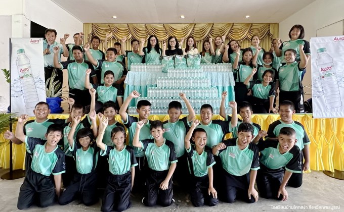 “ออรา” ตัวจริงเรื่องรักษ์โลก สานต่อโครงการ “AURA Upcycling”