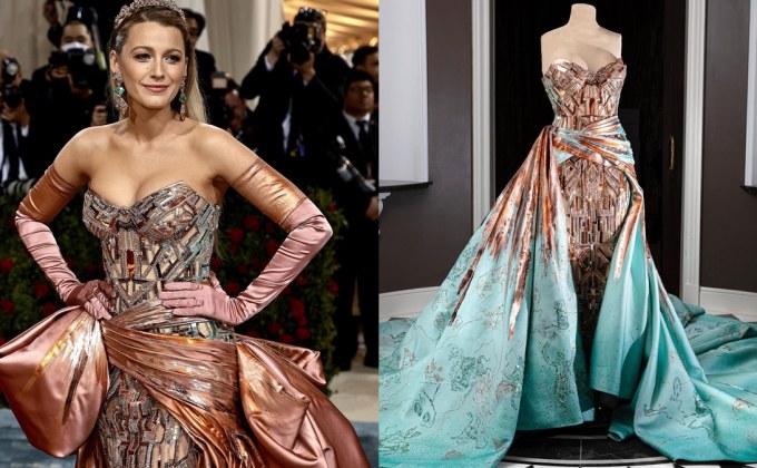 เจาะลึก ชุดราตรีที่แฝงความหมายอันลึกซึ้ง ของ Blake Lively บนพรมแดง Met Gala 2022