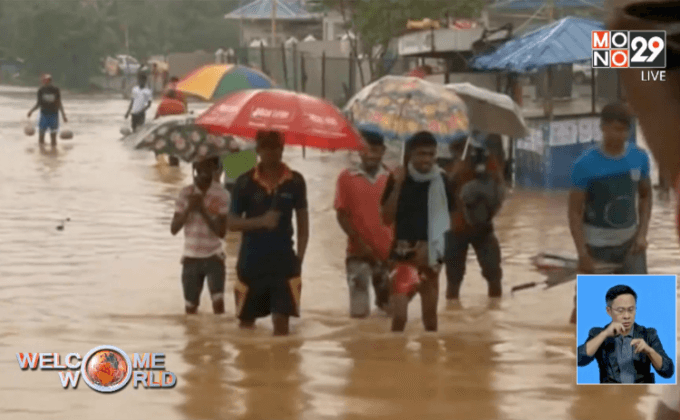 พายุทรายพัดถล่มเมืองคัชการ์ของจีน