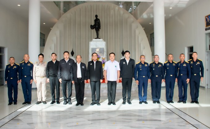 “บิ๊กตู่” ตรวจเยี่ยมโรงเรียนนายเรืออากาศนวมินทกษัตริยาธิราช ที่มวกเหล็ก สระบุรี”