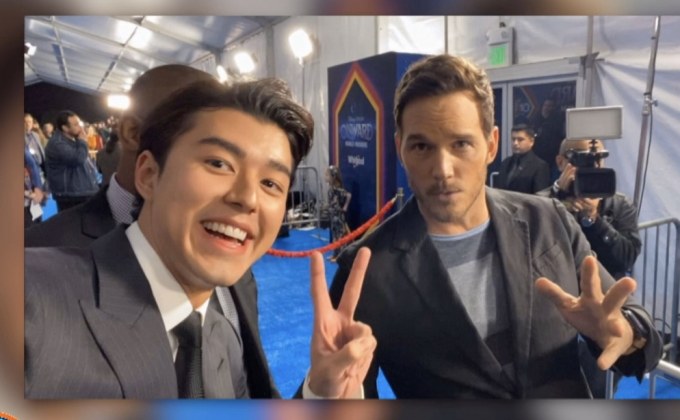 “นาย ณภัทร” บุกฮอลลีวูด กระทบไหล่ “คริส แพรตต์” 