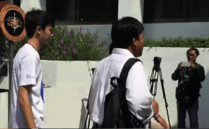 ‘จ่านิว’ฟังคำสั่งฟ้องอัยการศาลทหารคดีราชภักดิ์