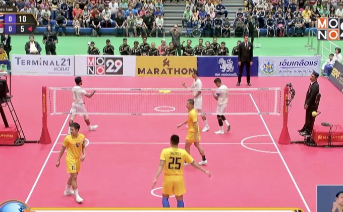 ทีมตะกร้อชายไทยพลิกแซงอินโดคว้าแชมป์คิงส์คัพ สมัยที่ 32