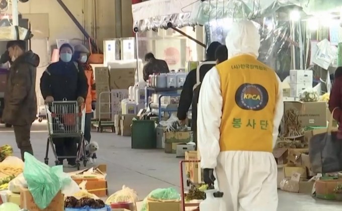 ผู้ติดเชื้อโควิด-19 ในเกาหลีใต้พุ่งกว่า 2,000 ราย