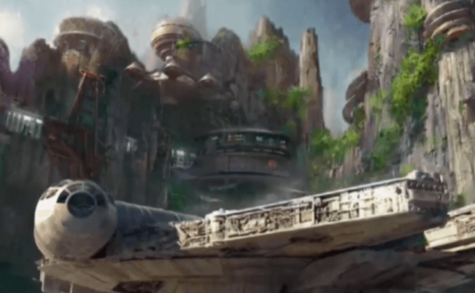 ดิสนีย์แลนด์ ส่งคอนเซปอาร์ตเครื่องเล่น Star Wars ชุดใหม่