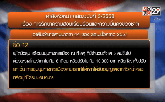 เปิดกฎหมายเอาผิด 14 นศ. กลุ่มดาวดิน