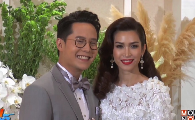 “อี๊ฟ พุทธธิดา” ควง “ต้น เติมศักดิ์” ฉลองวิวาห์ชื่นมื่น