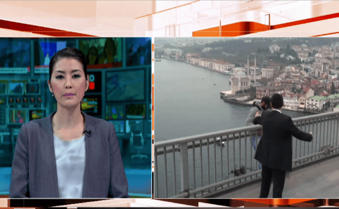 ปธน.ตุรกีช่วยคนโดดสะพานฆ่าตัวตาย