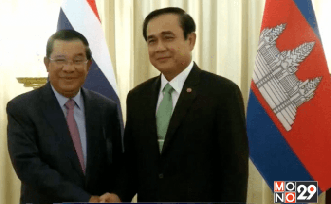 ผู้นำกัมพูชาเยือนไทย