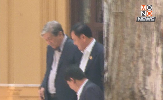 “ทักษิณ” หารือทีมเศรษฐกิจบ้านพิษณุโลก 3 ชม.