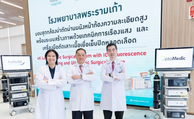 โรงพยาบาลพระรามเก้า “ส่งต่อการให้” มอบกล้องผ่าตัดเคลื่อนที่สู่พื้นที่ห่างไกล เพื่อโอกาสการเข้าถึงการการรักษา เพื่อคุณภาพชีวิตที่ดีด้านสุขภาพ