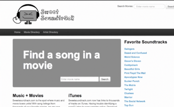 เว็บสุดเจ๋ง รวมเพลงประกอบหนังไว้ในที่เดียว