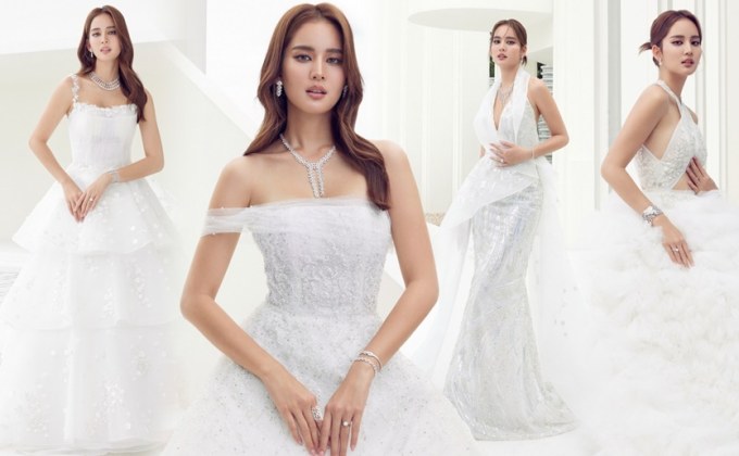 โบว์ เมลดา 4 ลุคชุดเจ้าสาวสไตล์โมเดิร์น ครบทุกแนว สวย หวาน เซ็กซี่ หรูหรา