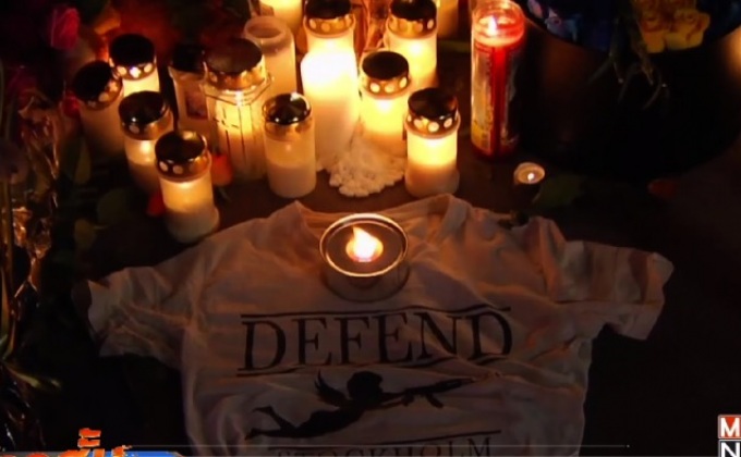 ชาวสวีเดนไว้อาลัยเหยื่อโจมตีในกรุงสตอกโฮล์ม