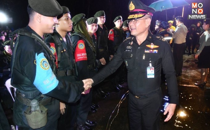 “ผอ.อผศ.” ประธานเปิดกิจกรรมบรรยาย ปลุกจิตสำนึกเยาวชนไทยรักชาติรักแผ่นดิน ในโครงการ “นักรบ พบ รด.”