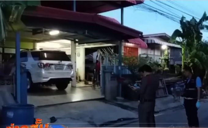 หลานถูกน้าที่ป่วยอัมพฤกษ์ยิงบาดเจ็บเหตุไม่คืนหนี้