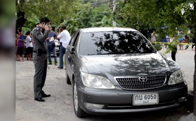 คนร้ายประกบยิงผู้ใหญ่บ้าน จ.นครปฐม เสียชีวิต