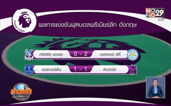 ​ผลการแข่งขันฟุตบอลพรีเมียร์ลีก อังกฤษ 04-11-62