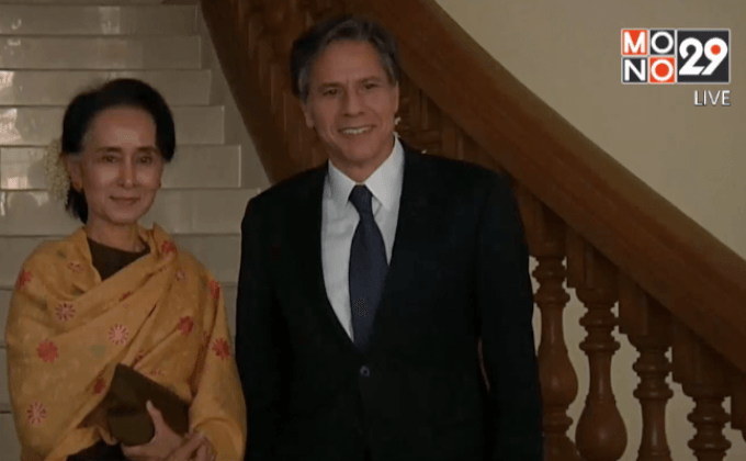 รมช.ต่างประเทศสหรัฐฯ เข้าพบ “ซูจี”