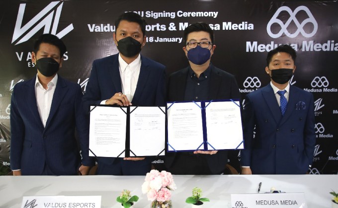 Medusa Media ทุ่มสนับสนุน Valdus Esports พร้อมผลักดันสู่ระดับสากล
