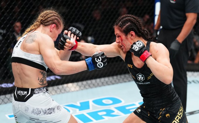 กราสโซ  ย้ำแค้น เชฟเชนโก ป้องกันแชมป์สำเร็จ ศึก UFC FIGHT NIGHT GRASSO VS SHEVCHENKO 2