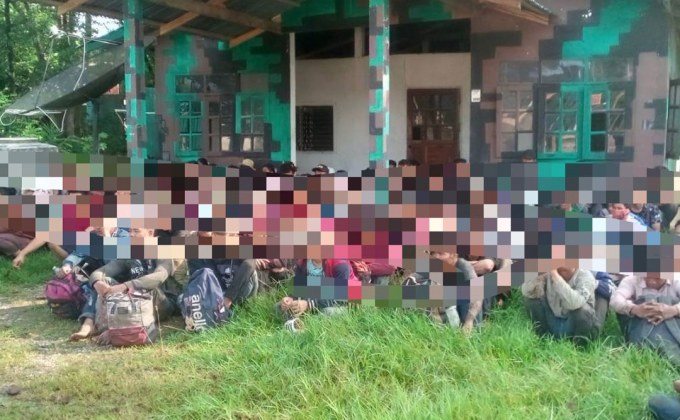กองทัพเรือคุมเข้มชายแดนจันทบุรี–ตราด จับแรงงานต่างด้าวกว่า 100 ราย