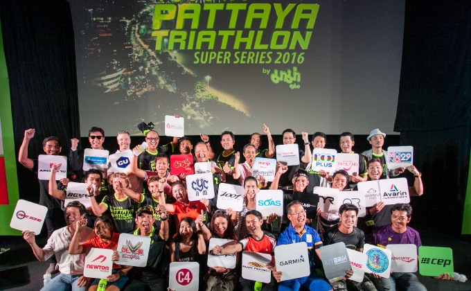 MONO 29 สนับสนุนไตรกีฬาใน Pattaya Triathlon Super Series 2016