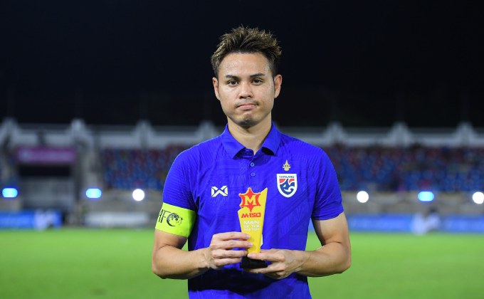 “ธีราทร” คว้า MOTM นัดชิงคิงส์คัพ-พร้อมหนุน “มาโน-มิกกี้”