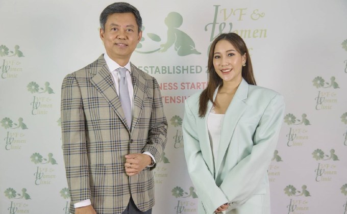 ร.ศ.นพ.ภัทรภูมิ โพธิ์พงษ์ เผยหยุดส่งต่อโรคธาลัสซีเมีย ด้านดาราสาว “แพม ปานพิมพ์” มั่นใจปรึกษาวางแผนการมีบุตรกับ IVF & Women Clinic